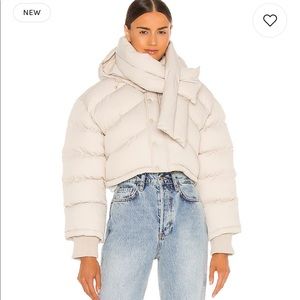 Casimir Puffer Jacket in Ivory
EAVES